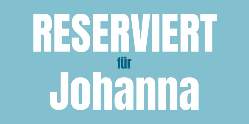Handtuch "Reserviert für" mit Namen personalisierbar - personalisiertes Namenshandtuch - witziges Handtuch mit Namen und Spruch - Reserviert rosa