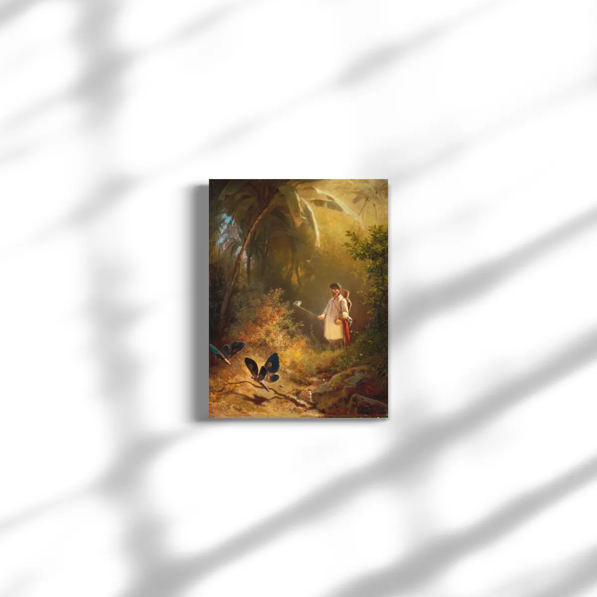 Premium-Leinwand Spitzweg