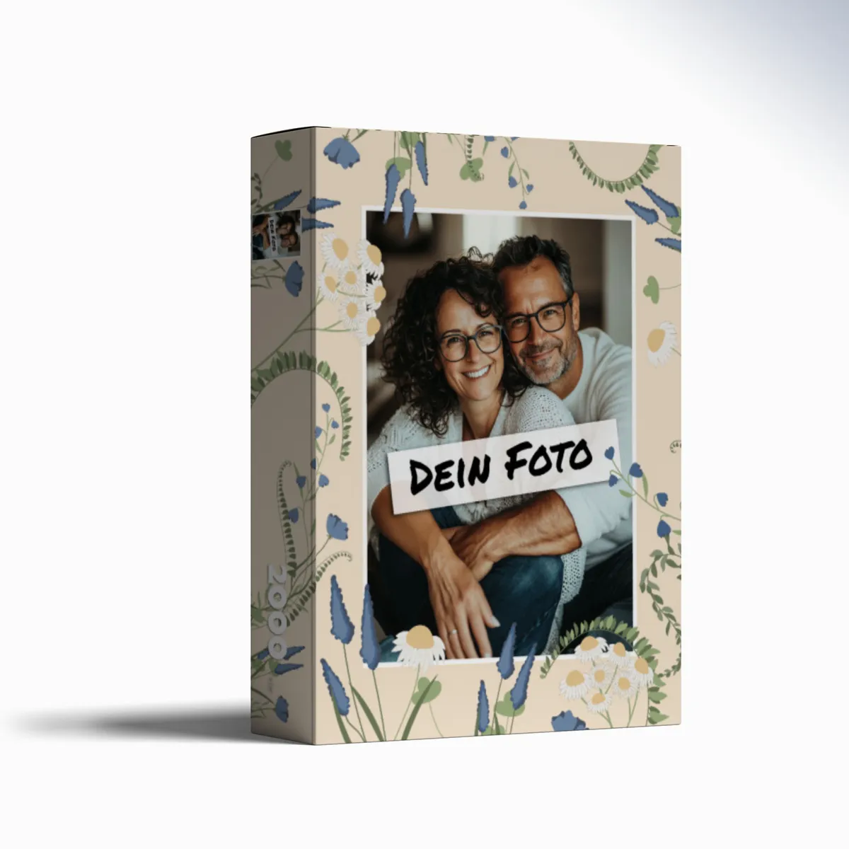 Fotopuzzle 500 Teile personalisiert Erwachsene - Schachtel Sommerwiese