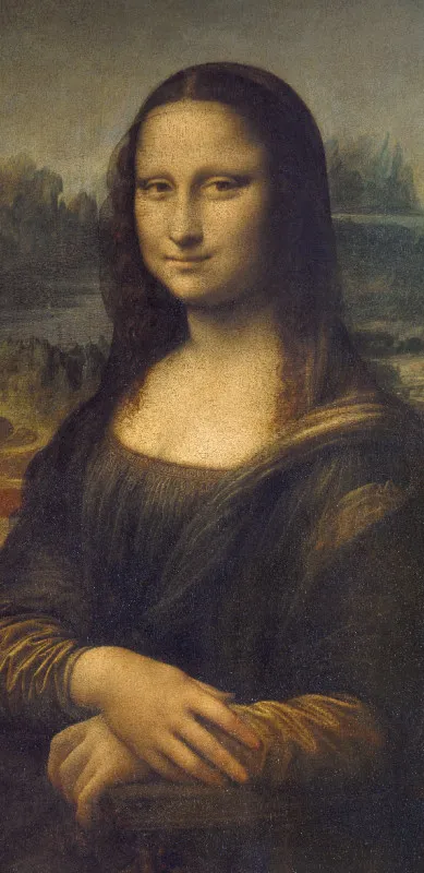 Handtuch Mona Lisa - Da Vinci