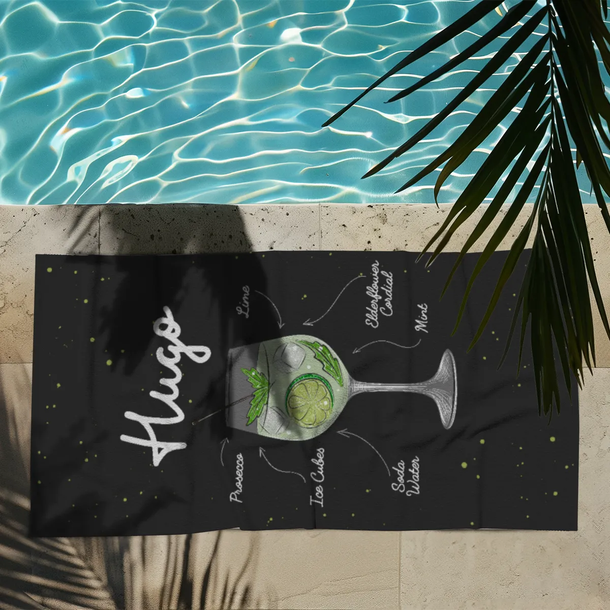Badetuch Hugo Cocktail-Rezept