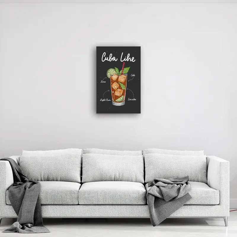 Leinwand Cuba Libre Cocktail