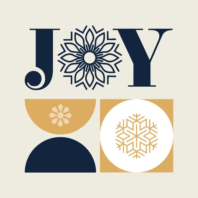 Wendekissen Xmas Joy Samt