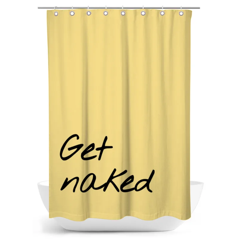 Duschvorhang Get naked