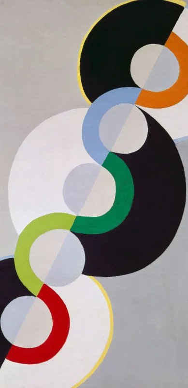 Handtuch Endloser Rhythmus - Robert Delaunay