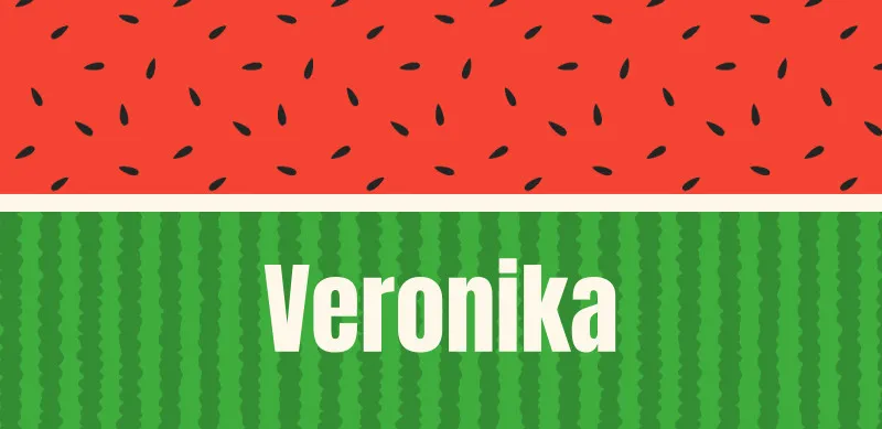 Handtuch Melone mit Namen personalisiert - personalisiertes Namenshandtuch - Melone