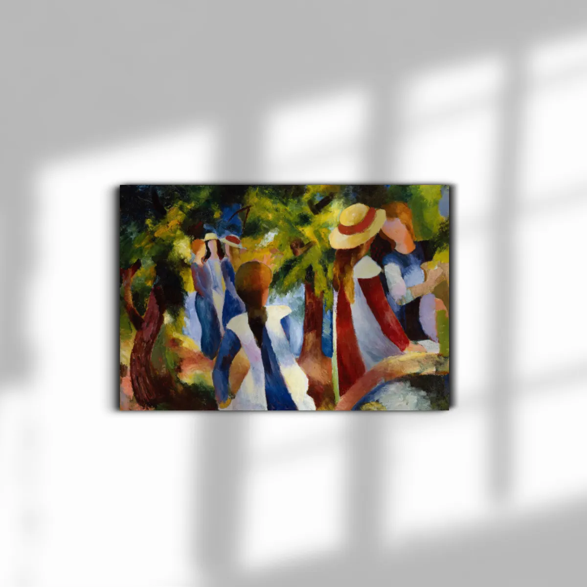 Premium-Leinwand Macke