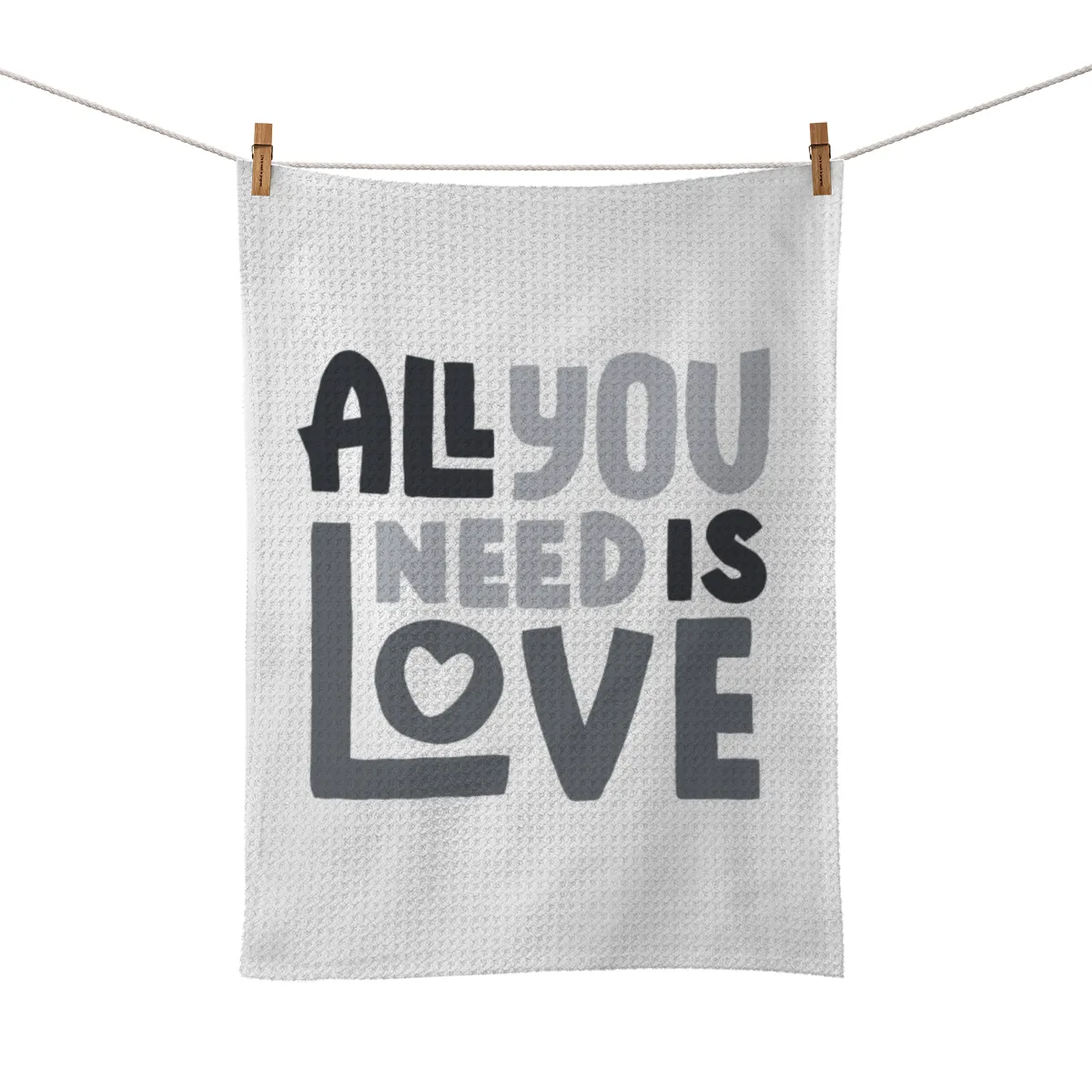 Geschirrtuch All you need is love