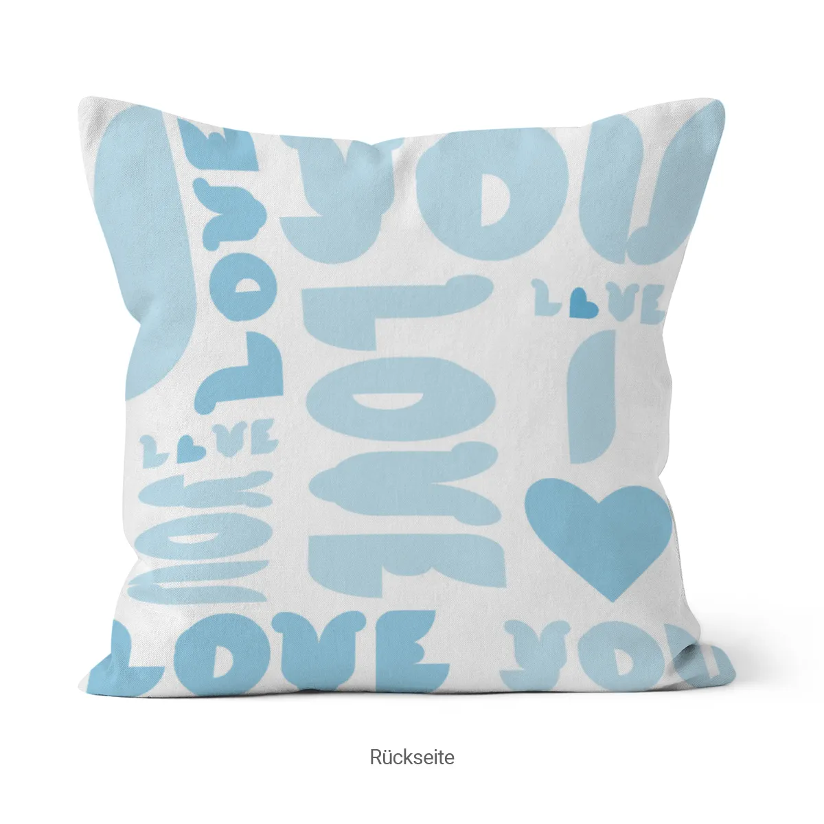Samtkissenbezug Katzen verliebt - mit Namen personalisierbar - Geschenkidee Valentinstag, Hochzeit Katzen verliebt 40 x 40 cm