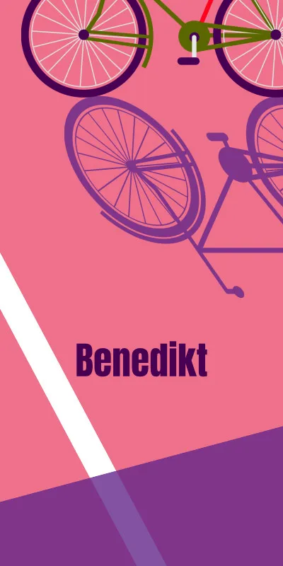 Badetuch Sport - mit Namen personalisierbar - personalisiertes Namens-Badetuch - Strandtuch mit Wunschtext - Fahrrad Schatten