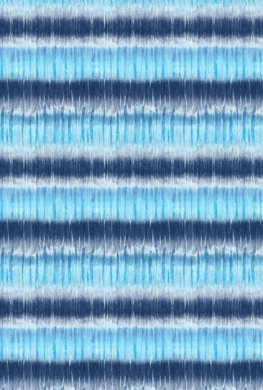 Bettwäsche-Set Batik-Streifen Mikrofaser