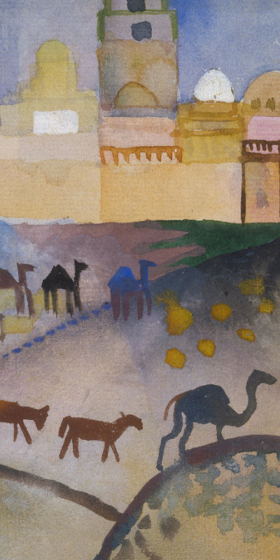 Badetuch Kairouan I - August Macke
