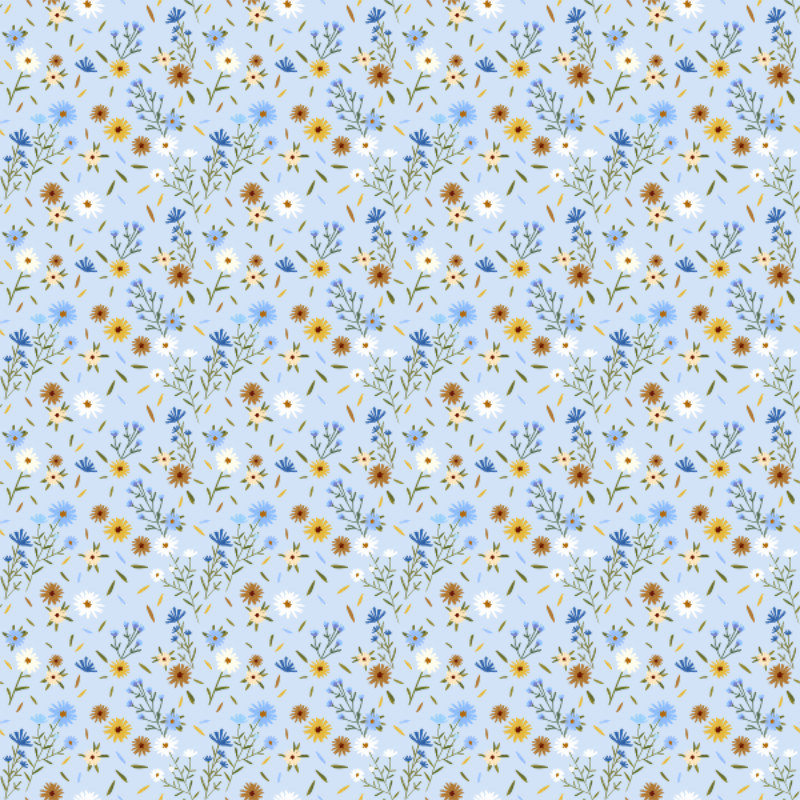 Bettwäsche-Set Sommerwiese Mikrofaser