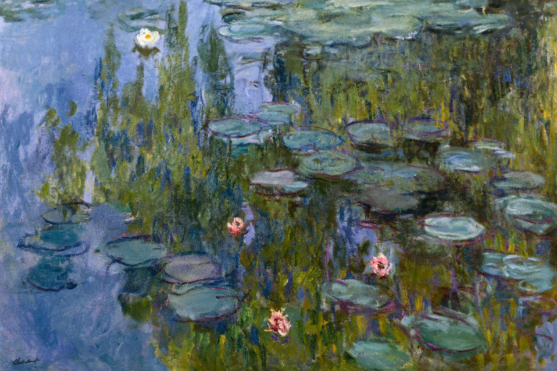 Premium-Leinwand Monet Premium-Leinwand Monet