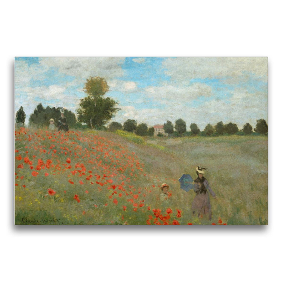 Premium-Leinwand Monet