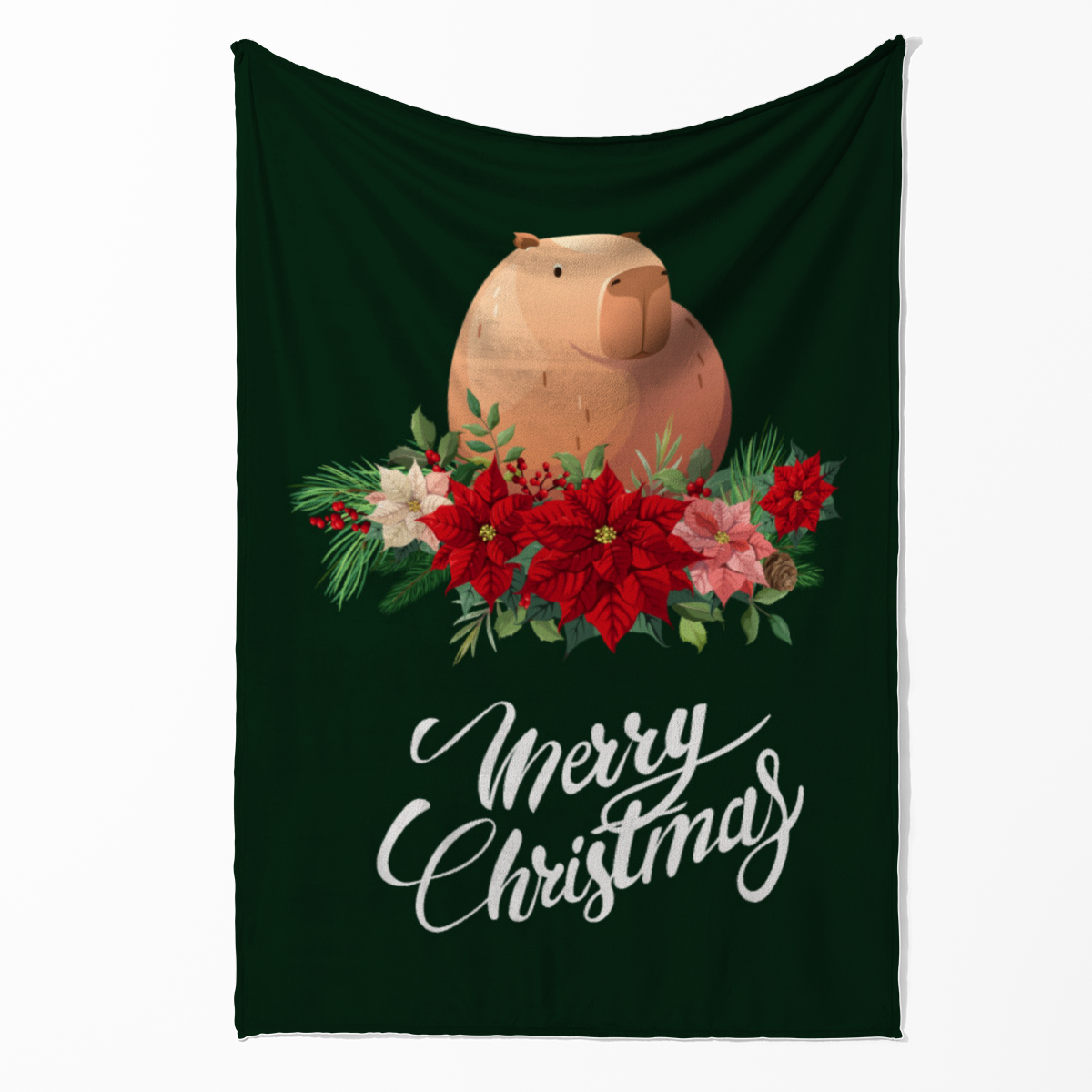 Wohndecke Merry capy christmas