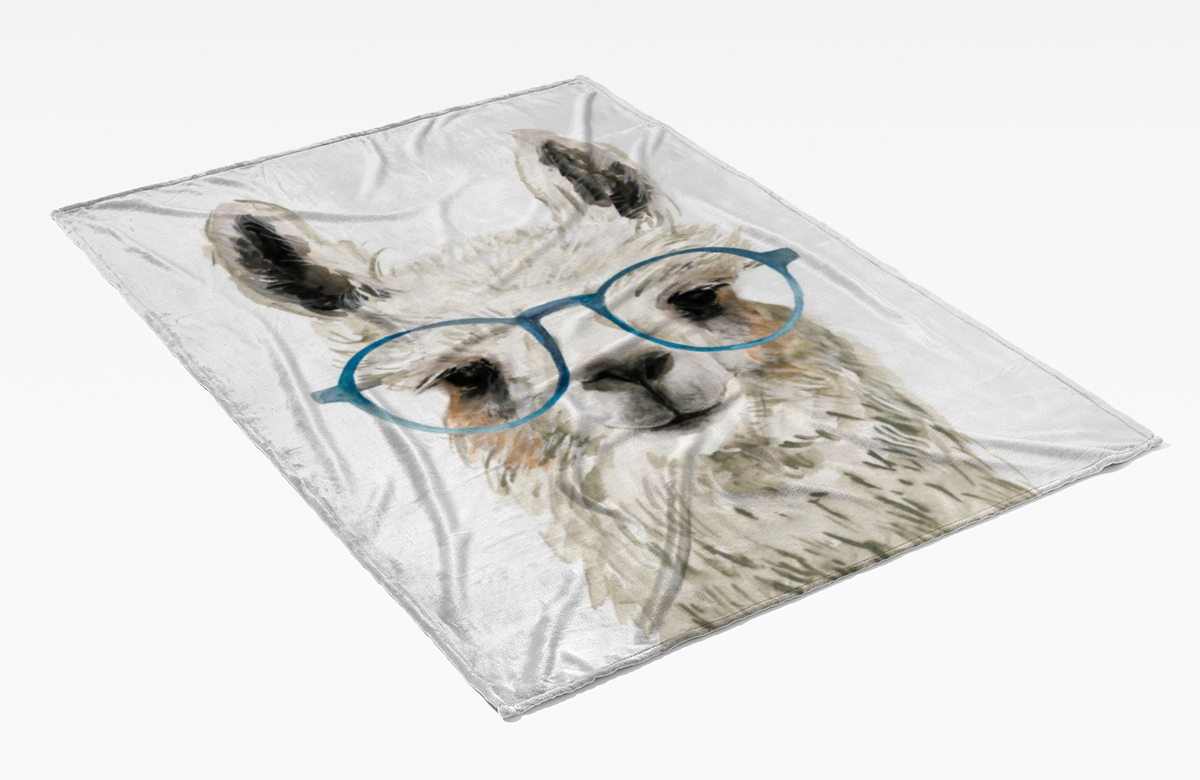 Kuscheldecke Lama V