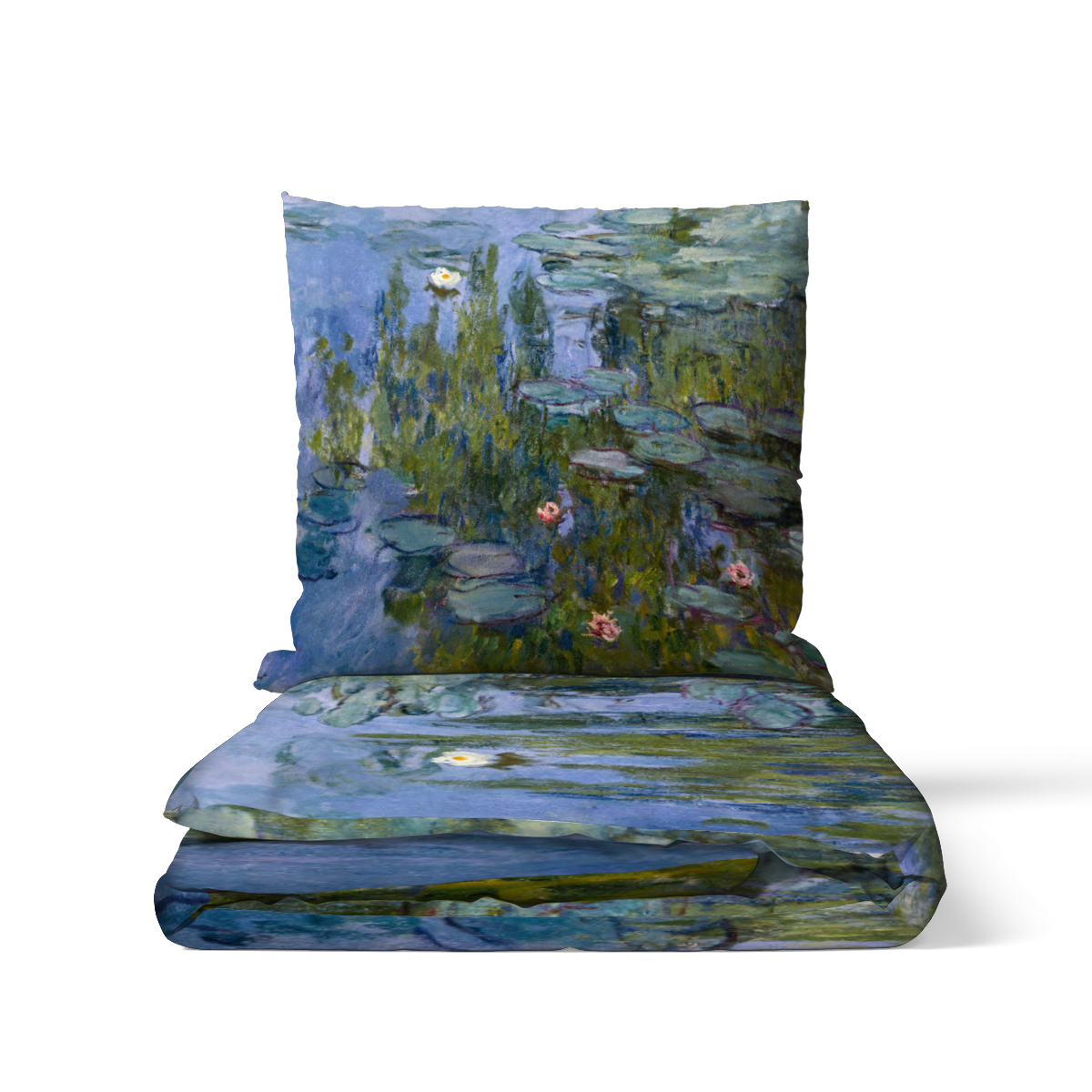 Motivbettwäsche Monet - Seerosen Baumwolle