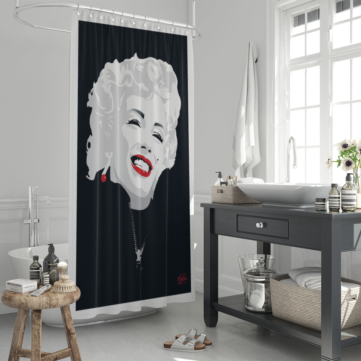 Duschvorhang Miki Marilyn