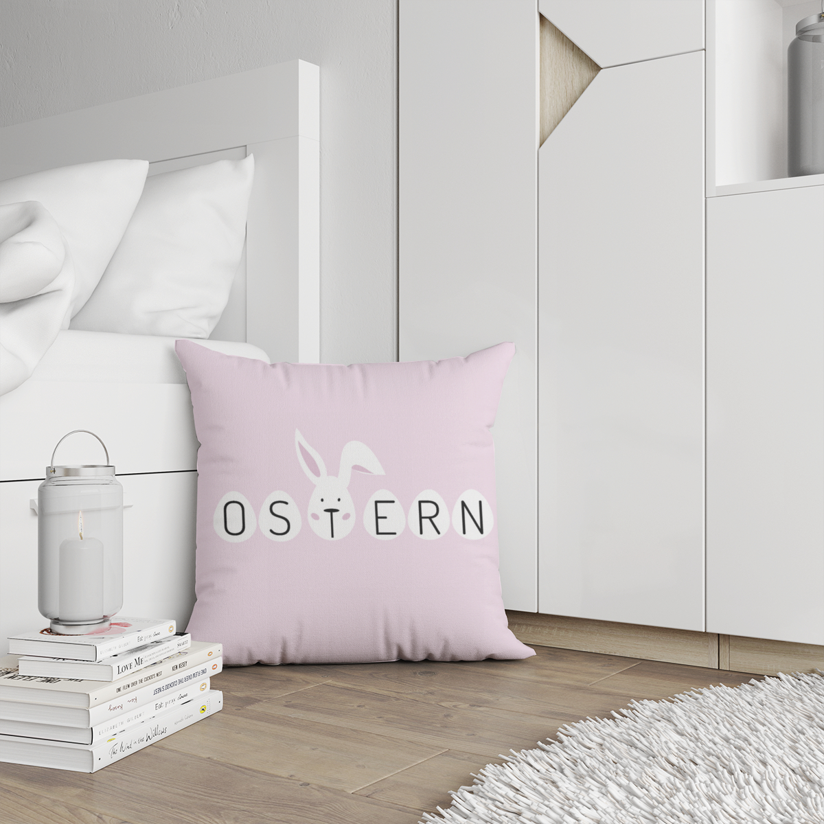Samtkissenbezug Ostern
