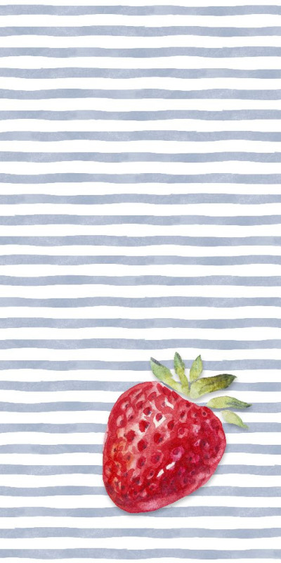Handtuch Strawberry Stripes