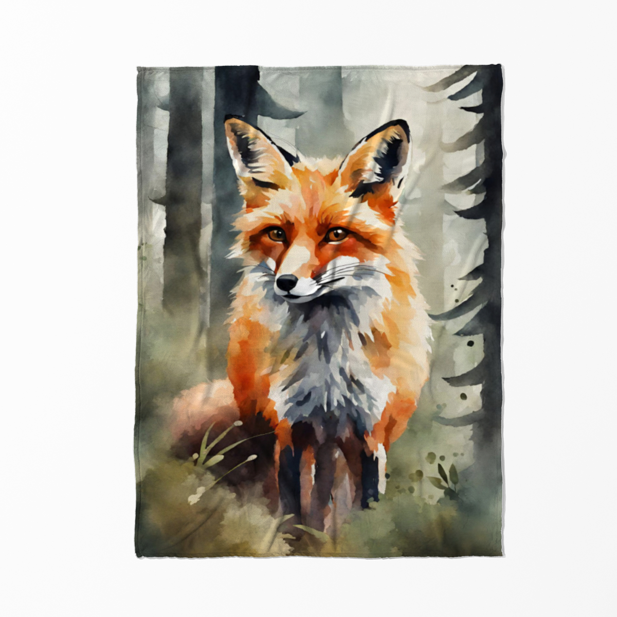 Wohndecke Tiere des Waldes Fuchs