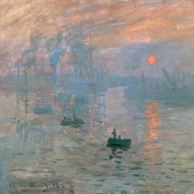 Motivbettwäsche Monet - Impression Baumwolle