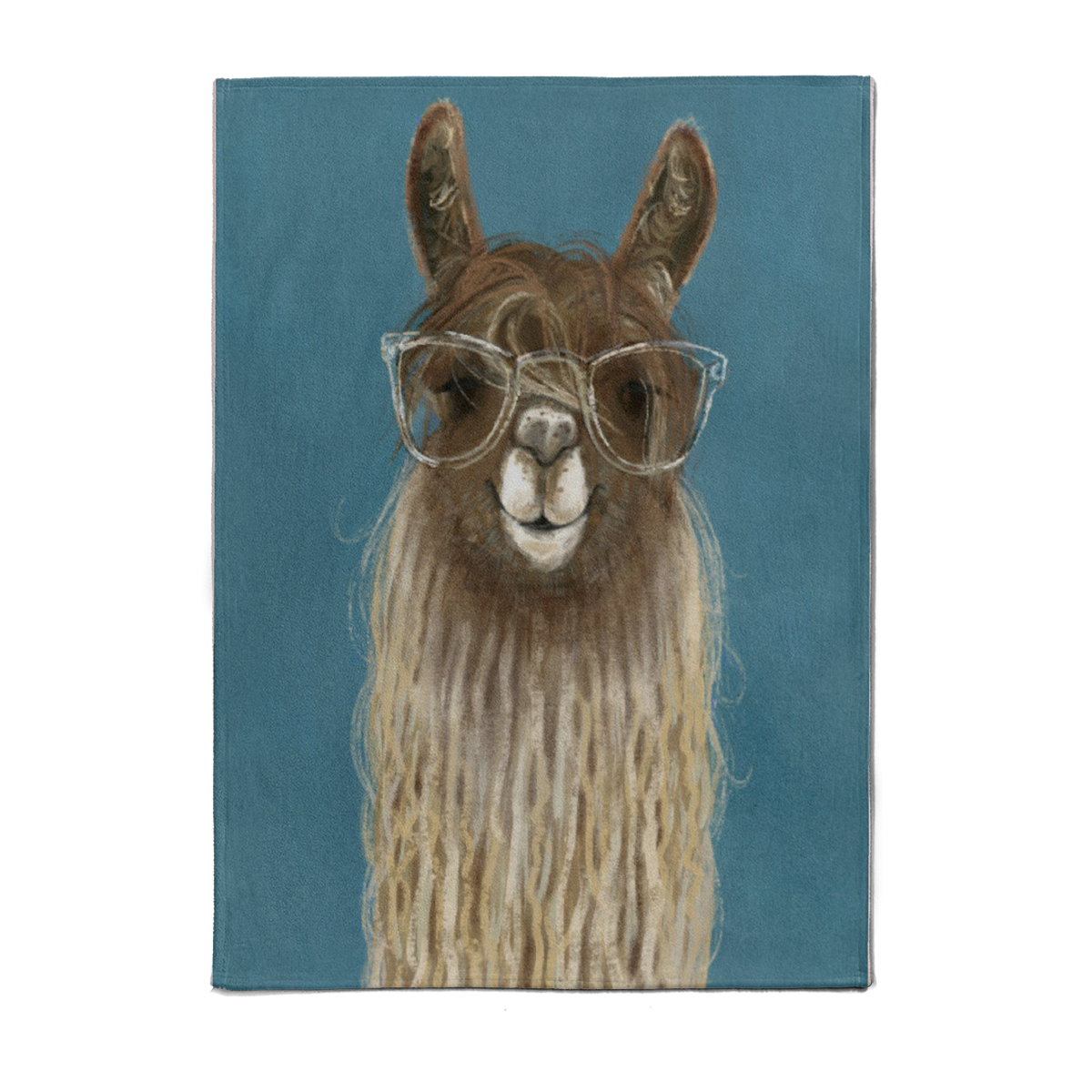 Fleece-Decke Lama