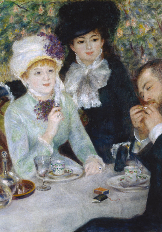Duschvorhang Renoir - Nach dem Mittagessen