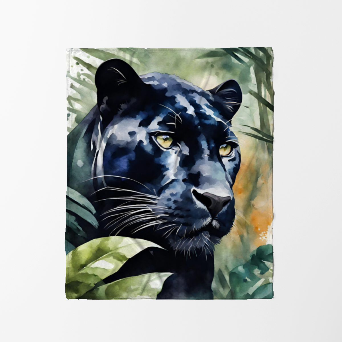 Wohndecke Panther im Dschungel