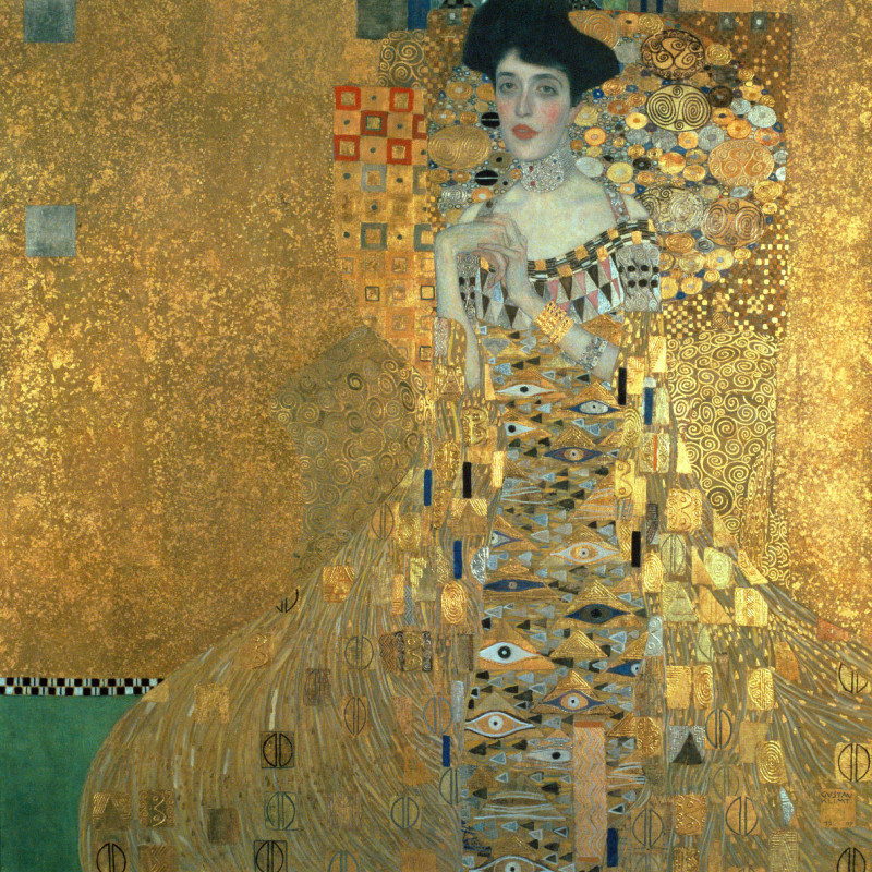 Motivbettwäsche Klimt - Adele Mikrofaser