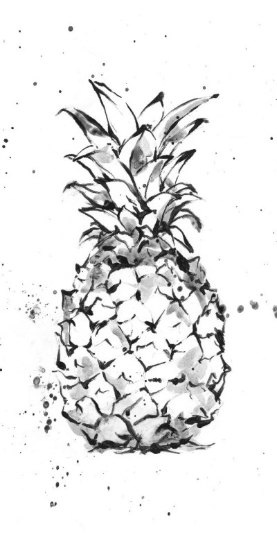 Strandhandtuch Ananas
