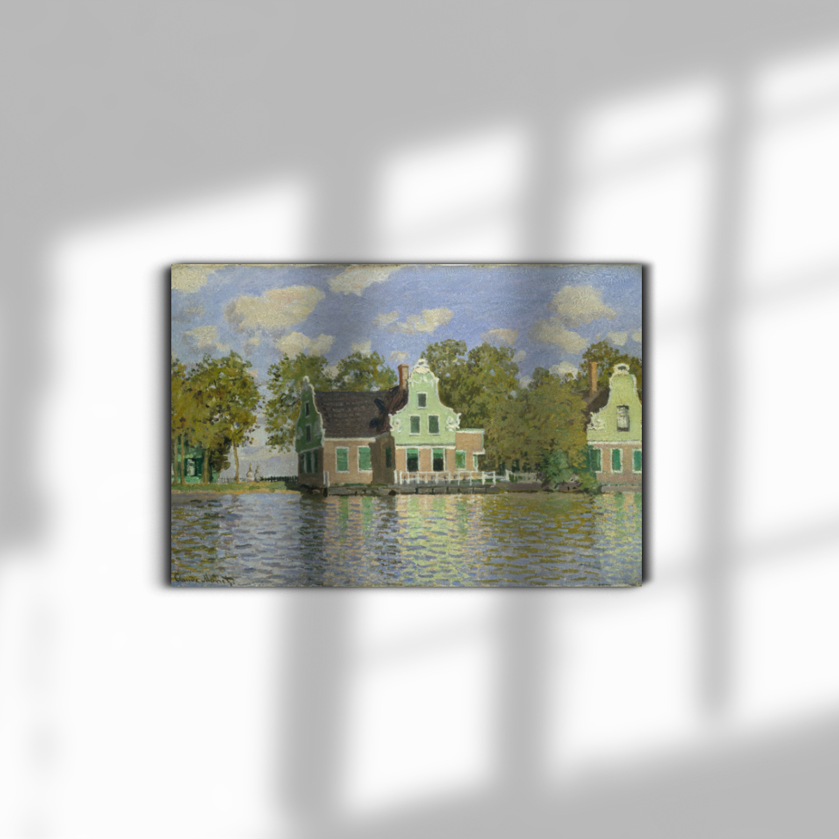 Premium-Leinwand Monet