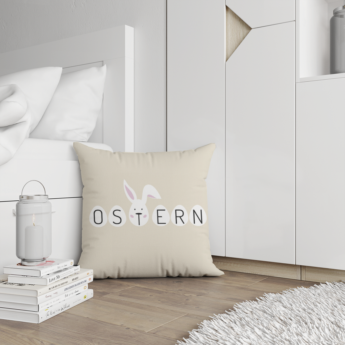 Samtkissenbezug Ostern
