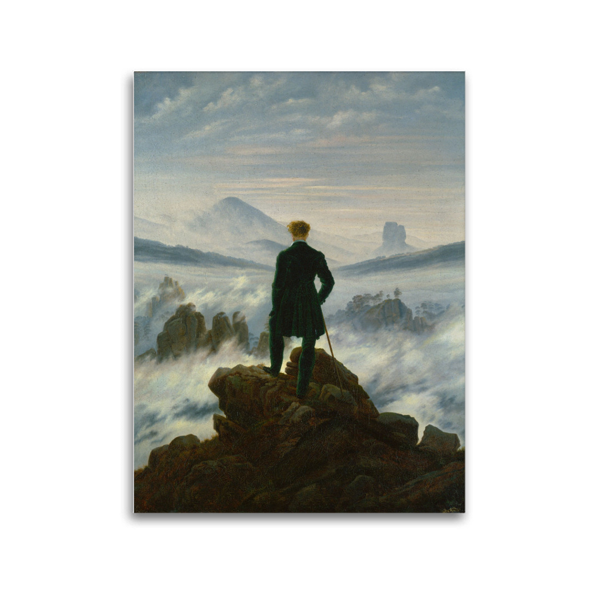 Premium-Leinwand Caspar David Friedrich
