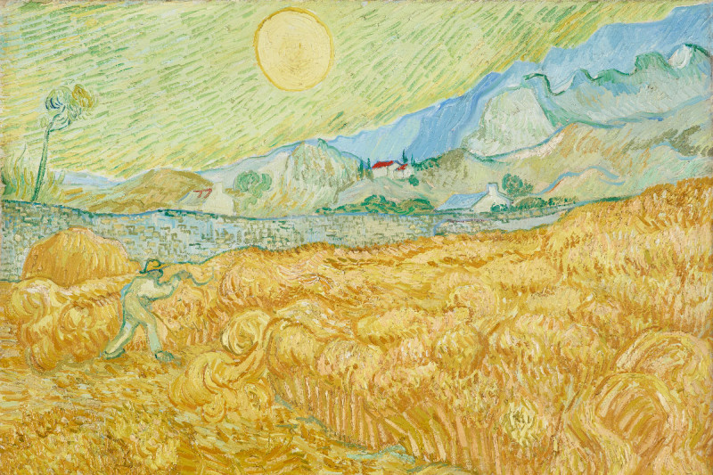 Premium-Leinwand Van Gogh