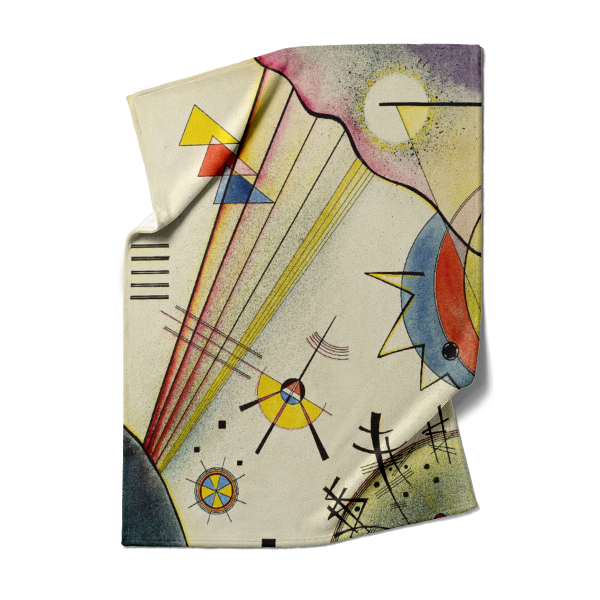 Fleece-Decke Kandinsky