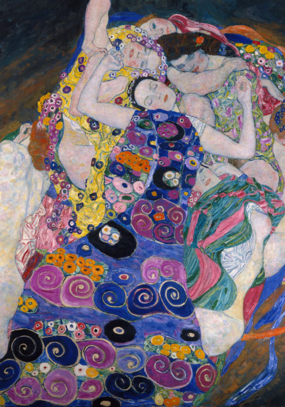 Duschvorhang Klimt - Die Jungfrau