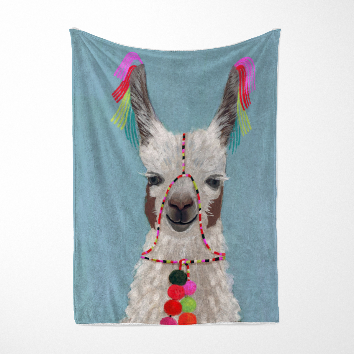 Kuscheldecke Lama III