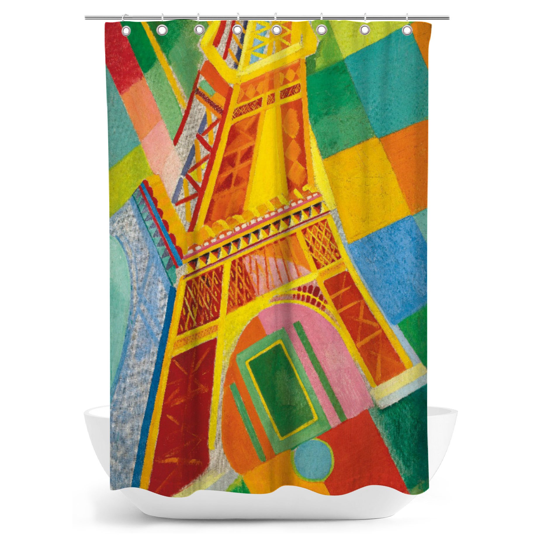 Duschvorhang Delaunay - Tour Eiffel