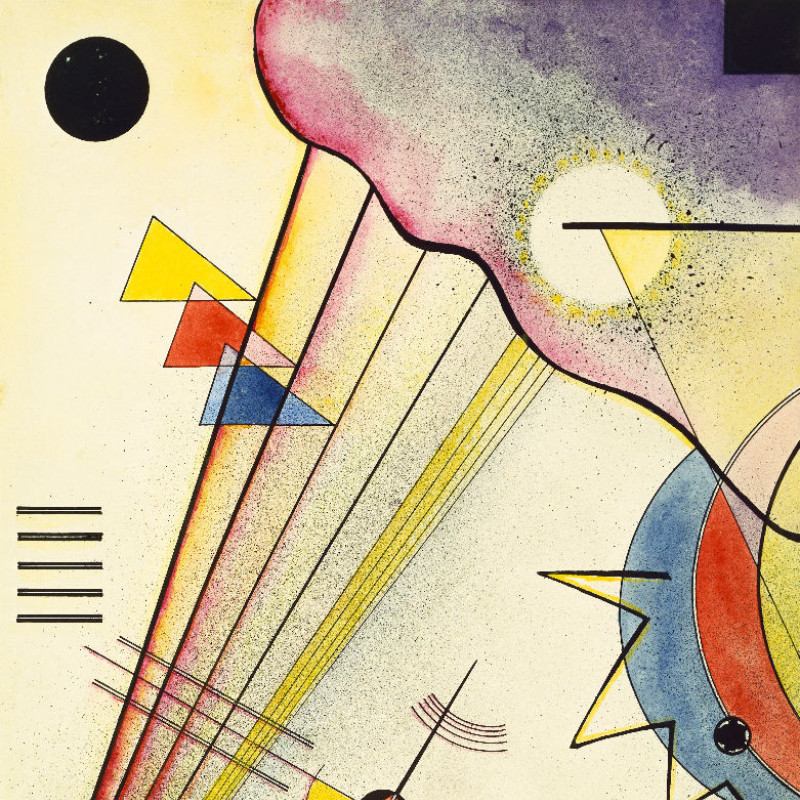 Motivbettwäsche Kandinsky - Deutliche Verbindung Mikrofaser