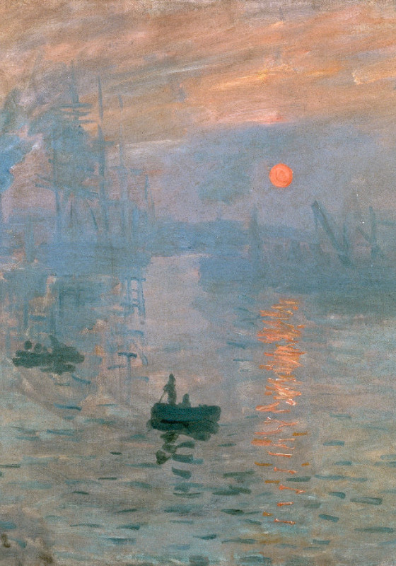 Duschvorhang Monet - Impression