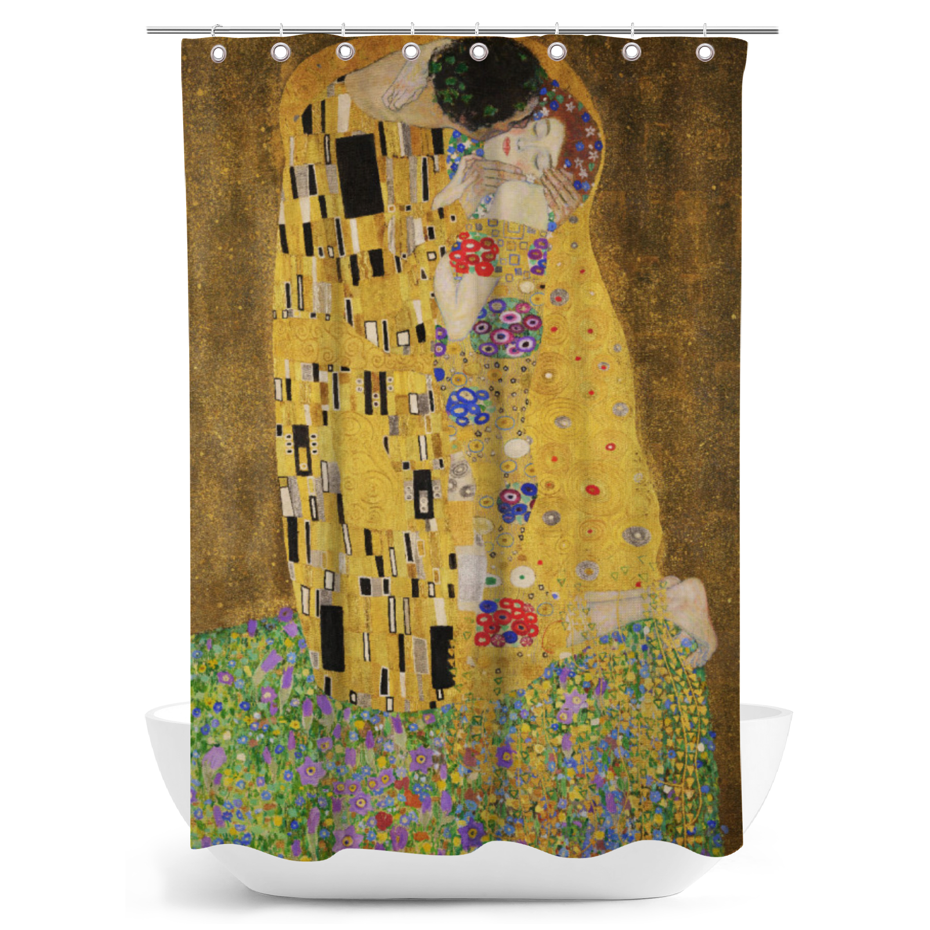 Duschvorhang Klimt - Der Kuss