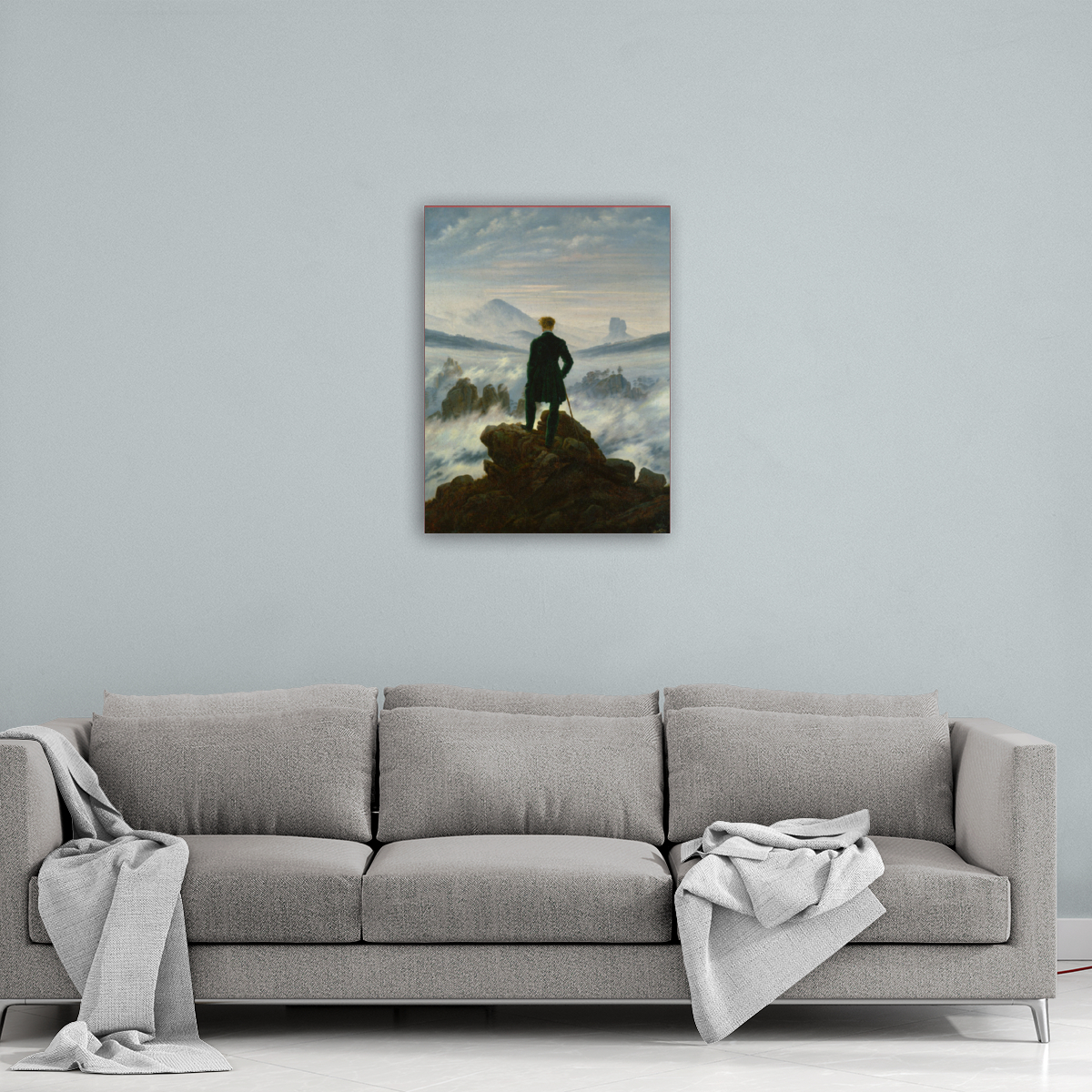 Premium-Leinwand Caspar David Friedrich