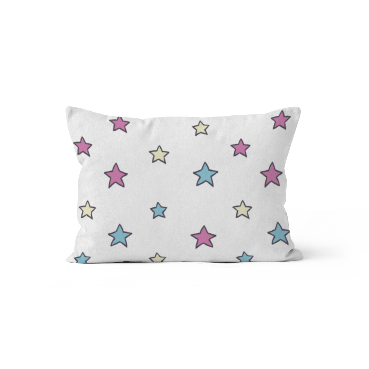 Kinderbettwäsche-Set Colorful Stars Mikrofaser
