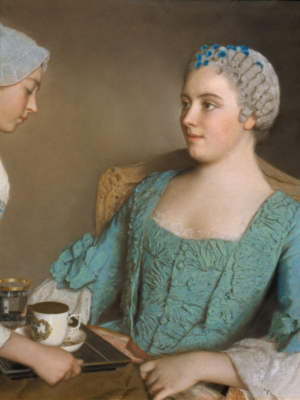 Premium-Leinwand Liotard