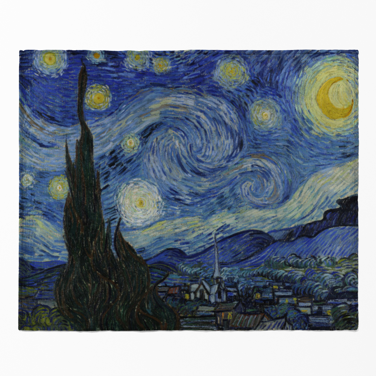 Wohndecke Sternennacht -  Van Gogh