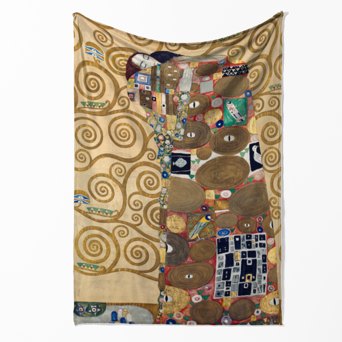 Kuscheldecke Die Erfüllung Klimt