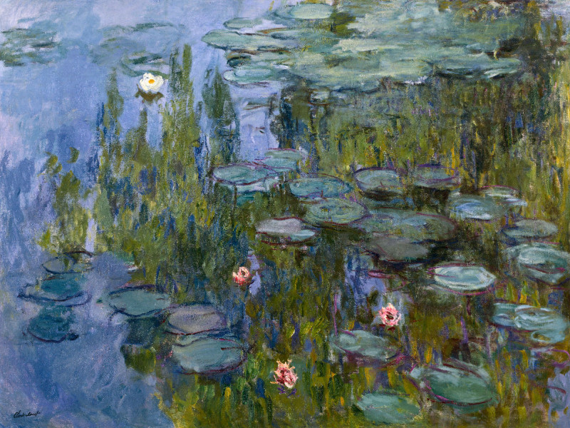 Fleece-Decke Monet Fleece-Decke Monet