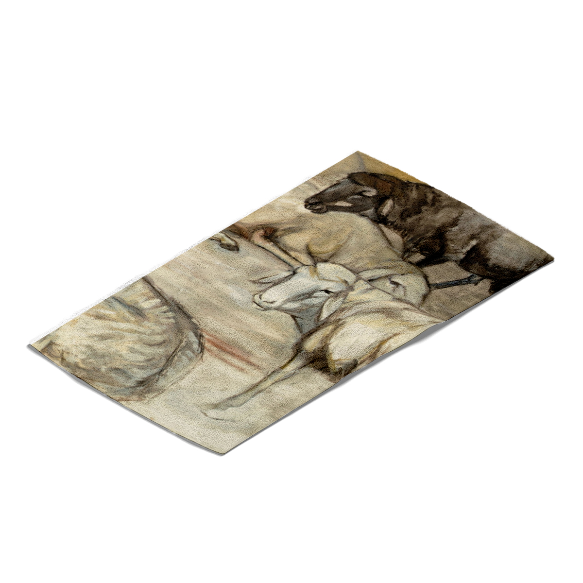 Badetuch Schafherde I - Franz Marc Badetuch Schafherde I - Franz Marc